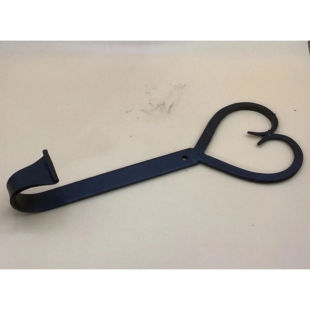 Vintage Hearthside Collection Forged Metal Heart Wall Hanger - 8
